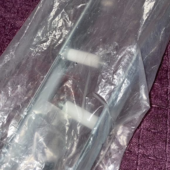 Sliding pocket door track hardware I believe kit with screws for top and bottom - Picture 3 of 4